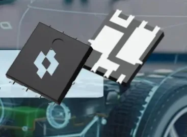 Rendering of the 40V automotive-grade PDFN5060 half-bridge MOSFET devices